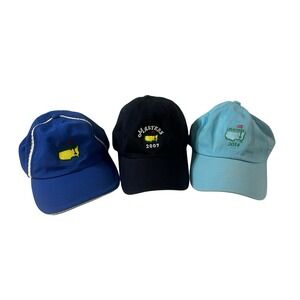 Masters Trio: Navy, Black, and Sky Blue Caps